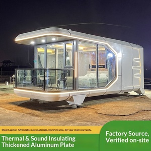 Capsule spatiale mobile B & B, camping pique-nique, maison étoilée, site panoramique, hébergement touristique, cabine de vaisseau spatial, café - Product Image 1