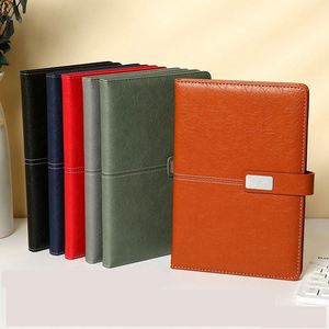 Cuaderno de Tapa Dura A5 al por Mayor, Encuadernación Cosida, Cuero PU Duro, Logotipo Personalizado Impreso, 100 Hojas, Bloc de Notas de Oficina, Diario - Product Image 1