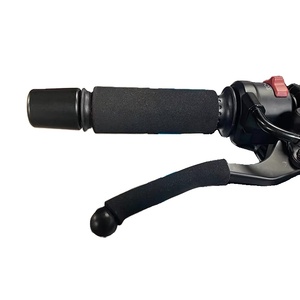 Poignées de guidon universelles en mousse pour moto, antidérapantes, anti-vibrations, en éponge douce, pour Dirt Bike, Scooter, ATV, 22mm - Product Image 4