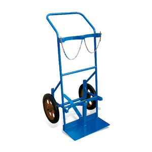 China Professionele Stabiele Carry Zuurstof Gas Cilinder Staal Hand <span class=keywords><strong>Trolley</strong></span> Tool Met Ketting - Product Image 1