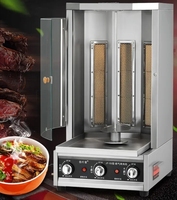Poêle à poulet rôtissoire verticale pour porte Kebab, à Rotation électrique, four de Barbecue du moyen-orient