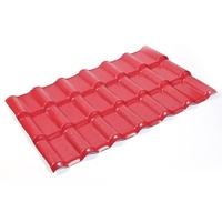 Isolation efficace UPVC Tuiles de toit Résine synthétique Panneau en PVC Forme ondulée Résistant à la chaleur pour les hôtels