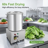 Commerciële voedseldroger groente centrifuge - Droger roestvrij staal keuken waterafvoerapparaat catering dehydrator