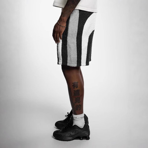 กางเกงจ็อกเกอร์ทรงหลวมสไตล์สตรีทแวร์สำหรับผู้ชาย ผ้าฝ้าย 500gsm ไม่ยับง่าย สวมใส่สบาย ทรงเข้ารูป ลายสก็อต กางเกงขาสั้นทรงทีเลอร์ - Product Image 1