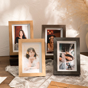 Tùy chỉnh hạt gỗ khung ảnh, tối giản tự làm Bóng khung hộp, bàn nhỏ khung hiển thị cho hình ảnh & memorabilia - Product Image 3