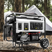 YHS Hot Sale Tragbare Light We8ght Benzin generatoren 4-Takt Digital Wechsel richter 5KW 8KW 10KW Auto Start Motor für Backup Lower