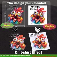 Transferts thermocollants personnalisés avec votre logo pour T-shirts, logos de poitrine, autocollants thermocollants pour vêtements, DTF