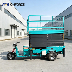 Plataforma Elevadora de Tijera de Bajo Mantenimiento, Elevador de Tijera Confiable para Mantenimiento <span class=keywords><strong>Exterior</strong></span> de Fábricas e Instalación de Alumbrado Público - Product Image 3