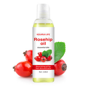 Natürliches Hagebutten öl für die Haut Haarpflege Feuchtigkeit spendende Aufhellung Anti-Aging Straffende <span class=keywords><strong>Massage</strong></span> Träger öl Reine ätherische Rose - Product Image 1