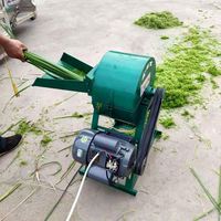 Broyeur d'ensilage électrique multifonctionnel en gros pour l'élevage domestique de canards, oies, porcs et bovins