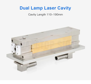 Nieuwe Staat Dubbele Lamp Laserholte <span class=keywords><strong>Reflector</strong></span> 110-190Mm Lengte Yag 12V Restaurant Retail Laserlassen Snijmachine 1064nm - Product Image 3