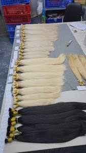 Venta al por mayor de fábrica: Cabello virgen vietnamita 100% natural a granel – Ondulado natural sin enredos. - Product Image 3