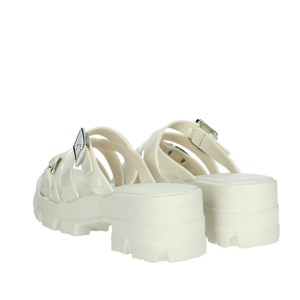 รองเท้าแตะสีดำแฟชั่นสำหรับผู้หญิงสายรัดข้อเท้าหัวแหลม18848พื้นรองเท้า PU ใส่สบายทำจากวัสดุส่วนบนผูกเชือก - Product Image 2