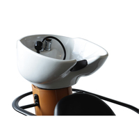 Chaise de coiffeur avec shampoing chaise en plastique personnalisée chaise de salon de coiffure usine Offre Spéciale stations de lavage de cheveux de luxe moderne chaise de salon de coiffure