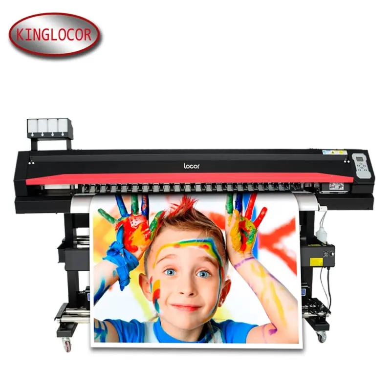 Горячая Распродажа, печатающая головка XP600 для внутреннего и наружного применения, эко-сольвентный струйный принтер, 1,8 м
