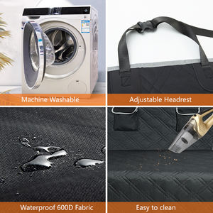 Hamac rembourré imperméable et anti-rayures pour <span class=keywords><strong>chien</strong></span>, housse de siège de <span class=keywords><strong>voiture</strong></span> pour siège arrière, vente en gros - Product Image 4