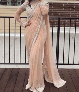 Nouveau Saree exclusif de qualité supérieure avec un travail manuel complexe et des perles de verre Travail en pierre parfait pour la saison des mariages et les fêtes festives - Product Image 1