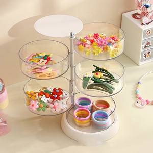 Оптовая продажа, органайзер для волос, 3/4/5 слоя, коробка для хранения ювелирных изделий, высококачественная прозрачная коробка для хранения для детей - Product Image 2