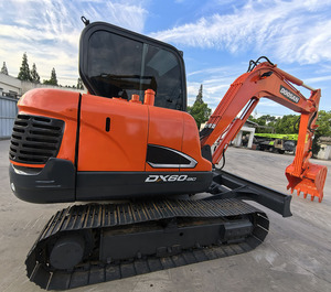 รถขุด DOOSAN DX60-9C มือสอง ขนาด 6 ตัน เครื่องจักรก่อสร้างขนาดเล็กแบบตีนตะขาบ DX60-9C สำหรับขาย - Product Image 4
