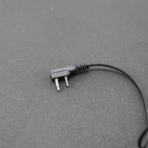 ชุดหูฟังไมโครโฟน PTT แบบ2ขาขาวิทยุ FM แบบแฮนด์ฟรีพับได้หูฟังท่ออะคูสติกในหูสำหรับ Uv82 Baofeng UV5R 888S - Product Image 4