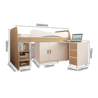 2022 Neues Produkt Moderne multifunktion ale Massivholz-Kinder betten Factory Direct Furniture zu wettbewerbs fähigen Preisen