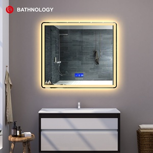 <span class=keywords><strong>Espejo</strong></span> de baño <span class=keywords><strong>con</strong></span> pantalla táctil inteligente LED, lupa iluminada, directo de fábrica, venta al por mayor - Product Image 2