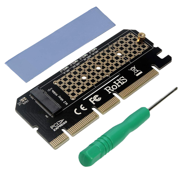 Dailyetech M.2 NVMe PCIe Gen3 X4/X8/X16 Riser Adapter Card for PC-Stock Available JQJ BOM Customizable 120% SRGB