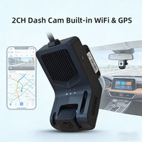 Caméra embarquée SeemeTech 1080P 2 canaux, double objectif, DVR, avec IA ADAS DMS, 4G, GPS, enregistreur de conduite