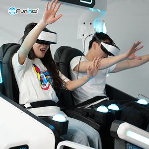 Máquinas de entretenimiento 360 Vr UFO Rotación Asientos Vr Gaming Set Montaña rusa 9D Vr Silla de cine - Product Image 4