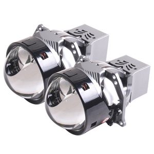Sanvi New Arrival LHD 3 Inch A12 Car Bi <b>LED</b> <b>Projector</b> Lens Headlight 80W 5500K Super Bright Auto Lighting System Retrofit - Product Image 1