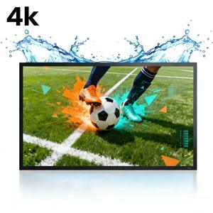 Televisor para Exteriores de 65 Pulgadas, Alto Brillo, Resistente al Agua IP55, Antideslumbrante, Apto para Jardín, Piscina, Partidos de Fútbol - Product Image 1