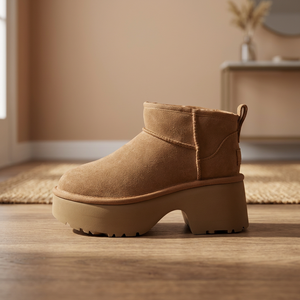 Botas de Invierno de Alta Calidad para Mujer, de Media Pantorrilla, con Forro de Felpa, Función de Masaje, Cálidas, Antideslizantes, para Nieve - Product Image 2