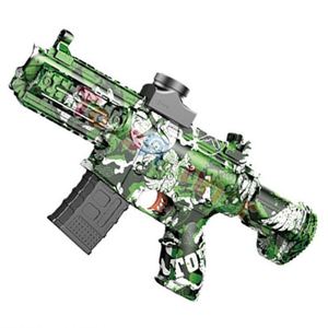 Toysrunner Ys08 Children's Physical Coordination Dark Green <b>Soft</b> Bullet Plastic Water Gun Simulates Real Manual Loading for Ages - Product Image 1