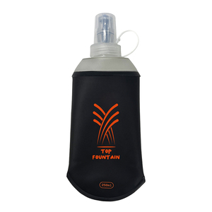 Bouteille d'eau souple pliable en TPU écologique OEM ODM MINI avec couvercle anti-poussière, capacité de 1L, design tendance - Product Image 4