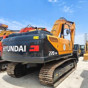 Hyundai 220 Excavadora Potencia Precisión Bajo consumo de combustible Baja emisión para construcción general urbana Motor de excavación versátil - Product Image 3