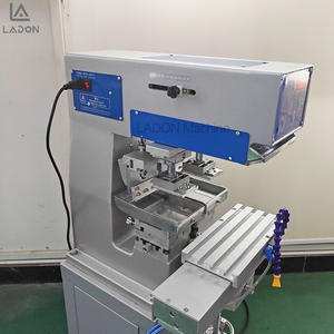 Tampographie Machine 2 couleurs Tampon Tampon Imprimante pour Bouteille En Plastique Montre Cadran <span class=keywords><strong>Led</strong></span> Ampoule Machine À Laver Panneau Poêle À Frire Gomme - Product Image 5