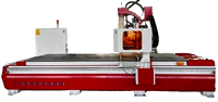 Máquina Router CNC de 3 Ejes Multifunción con Cambio Automático de 12 Herramientas, Control Syntec, Servomotor PLC, Modelo 2060 de Proceso Directo