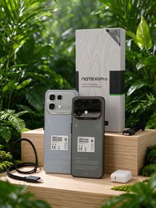 สมาร์ทโฟน Note 60Pro 5G, โทรศัพท์ราคาประหยัดขายดี, หน้าจอโค้งเล็กน้อย, ชาร์จเร็ว 65W, 24GB+512G - Product Image 4