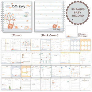 4 PCS/Set Autocollants de scrapbooking Différents motifs Autocollants de grossesse pour bébé et enfant en bas âge - Product Image 4