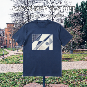 Camiseta estampada para hombre, cuello redondo, manga corta, corte regular, tejido, informal, estilo urbano - Product Image 2
