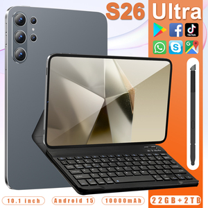 แท็บเล็ต S26 Ultra หน้าจอ 10.1 นิ้ว แบบ Incell ความจุ 32GB+1TB ชิปประมวลผล MTK6750 8 คอร์ พร้อม GPS, Bluetooth, รองรับซิมคู่, รองรับ LTE พร้อมปากกาสไตลัสแบบสัมผัสพิเศษ - Product Image 2