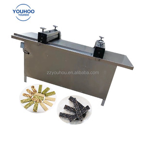 Máquina Cortadora automática de pudín de <span class=keywords><strong>arroz</strong></span>, máquina cortadora de laminación frágil de maní, barra de aperitivos de semillas de sésamo - Product Image 2