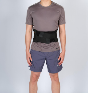 Supporto Lombare a <span class=keywords><strong>X</strong></span> con Tasca per Impacco Caldo/Freddo, Cintura Lombare in Schiuma 3D per Sedute Prolungate, Guida e Lavori Pesanti - Product Image 3