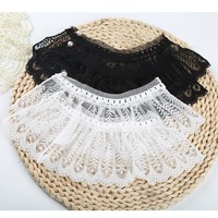 Gants mi-doigts tendance 2026 à motif floral crocheté, manchette en dentelle corne, couvre-poignet féminin, vente en gros