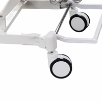 Lit médicalisé pour centre de réadaptation à trois fonctions, en acier au carbone laminé à froid, réglable en hauteur, pour soins infirmiers en milieu hospitalier