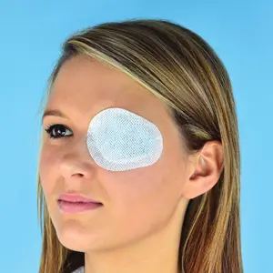 畅销柔软无菌无纺布眼罩，用于眼部护理