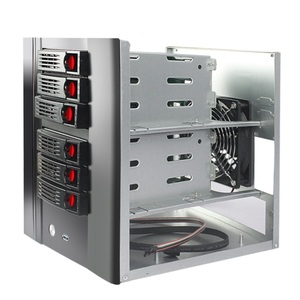मेमोरी विन्यास गर्म स्वैप 6 खण्ड मिनी itx SATA के साथ nas सर्वर मामले HTPC के लिए backplane - Product Image 6