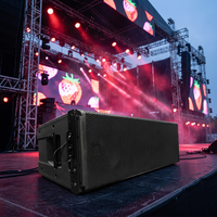 Speaker Line Array Aktif HDL 50-A 4K Reinforced Touring Cabinet dengan Desain Anti-benturan untuk Transportasi dan Penggunaan yang Kerap