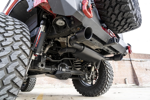 Marmitta di Scarico a Doppia Uscita Nera ad Alte Prestazioni Rough Country per <span class=keywords><strong>Jeep</strong></span> JL 2018-2024 - 96003 - Ingrosso Ricambi Auto dal Produttore - Product Image 3