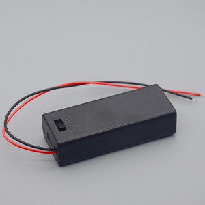 2 x AAA pin chủ với On/Off switch & Snap Bìa 3V nhựa Trường hợp với 6-inch dây cho RC đồ chơi - Product Image 4